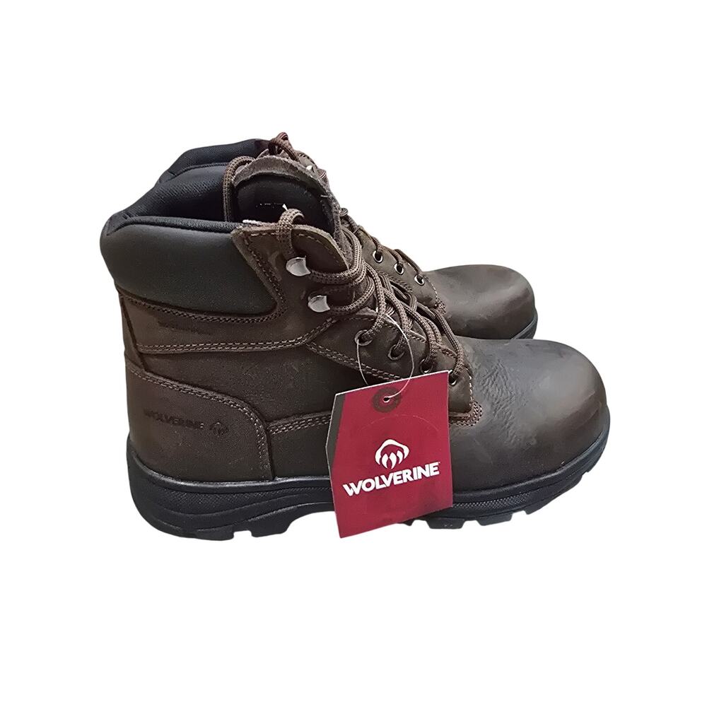 Wolverine Carlsbad Steel Toe Waterproof Work Boots Men's 13 Brown W231123 EH - Picture 6 of 7